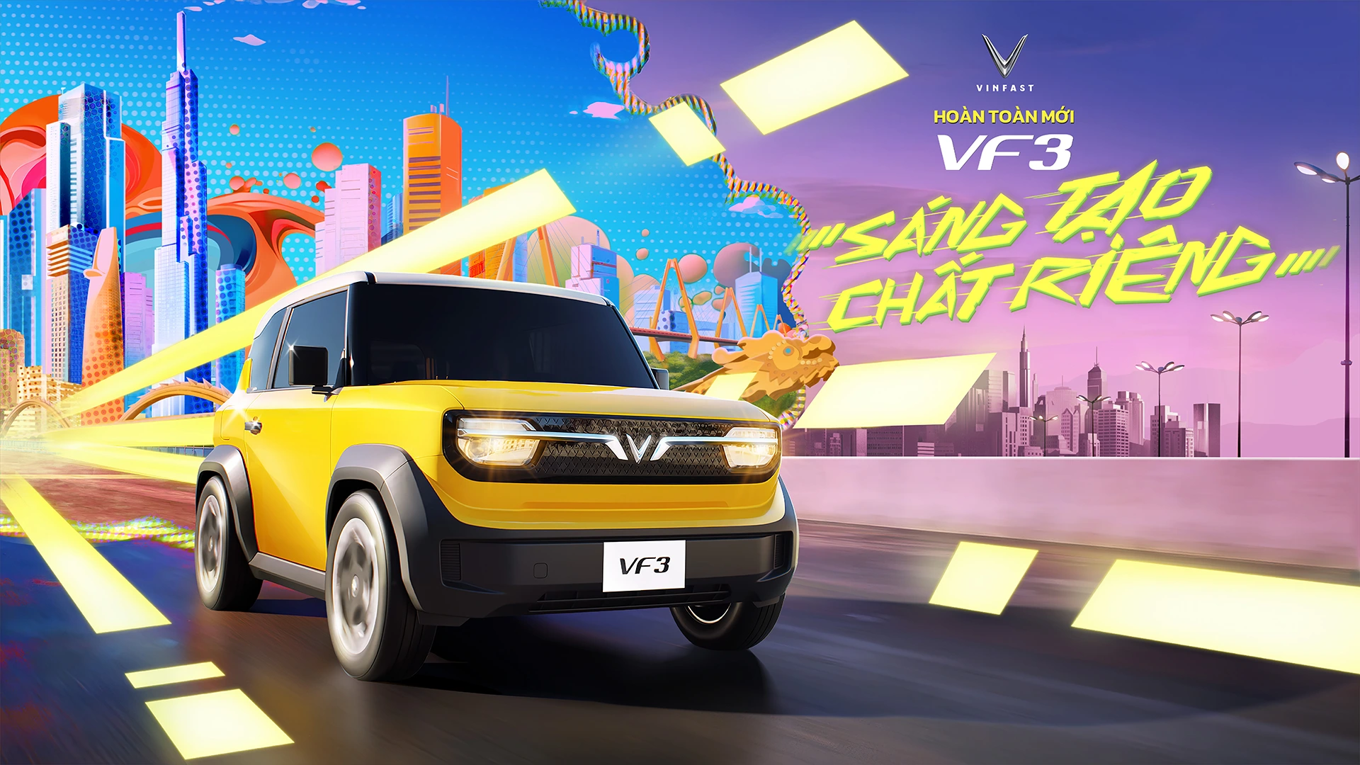 Thuê xe VF3 tự lái Đà Nẵng chất lượng tại Hoàng Phú An Travel